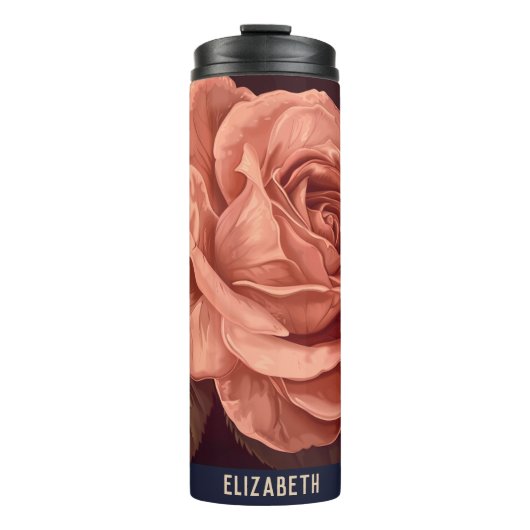 Schöne Rose Niedlich Tee Tumbler Thermosbecher (Vorderseite)