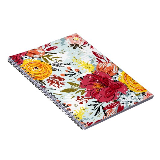 Schöne Rose Notizblock (Rechte Seite)