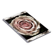 Schöne Rose Notizblock (Rechte Seite)