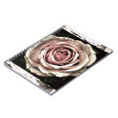 Schöne Rose Notizblock (Linke Seite)