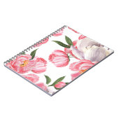 Schöne Rose Notizblock (Linke Seite)