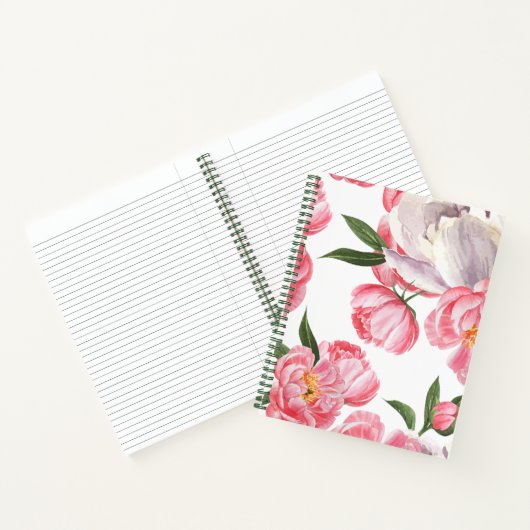 Schöne Rose Notizblock (Innenseite)