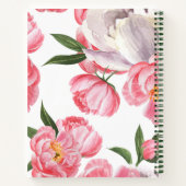 Schöne Rose Notizblock (Rückseite)