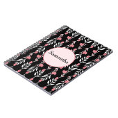 Schöne Rose Notizblock (Linke Seite)