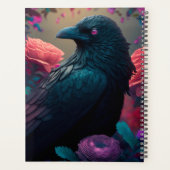 Schöne Rose Personalisiert Planer (Rückseite)