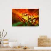 Schöne Rose Poster (Küche)