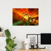 Schöne Rose Poster (Heimbüro)