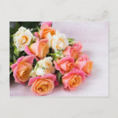 Schöne Rose Postkarte (Vorderseite)