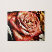 Schöne Rose Puzzle (Horizontal)