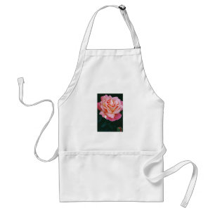 Schöne Rose Schürze