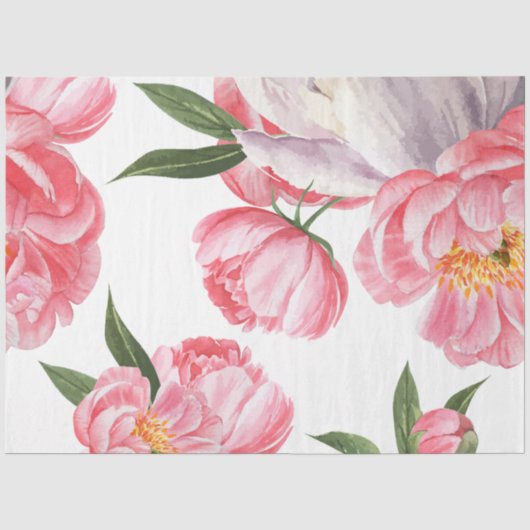 Schöne Rose Seidenpapier (Vorderseite)