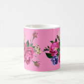Schöne Rose Sketch Kaffee Tasse (Mittel)