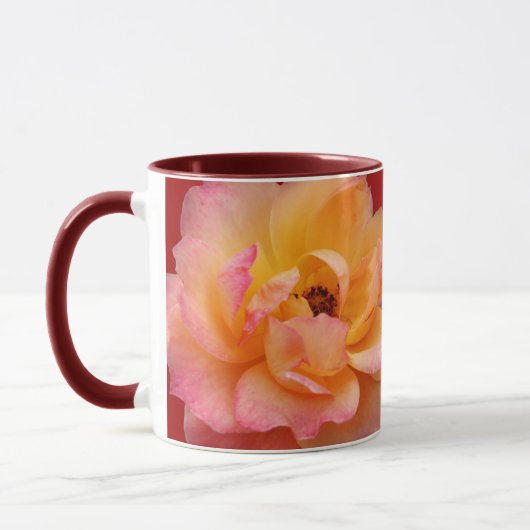 Schöne Rose Tasse (Links)