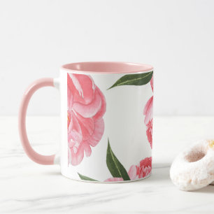 Schöne Rose Tasse