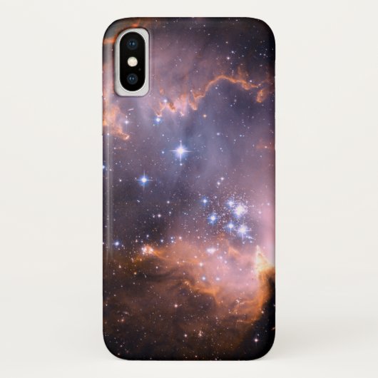 Schöne Rose Tinted Galaxy Case-Mate iPhone Hülle (Rückseite)