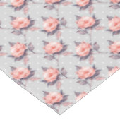 Schöne Rose Tischdecke (Schrägansicht)
