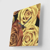 Schöne Rose Uhr (Winkel)