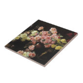 Schöne Rose (von Joseph DeCamp) Fliese (Seite)