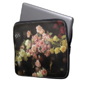 Schöne Rose (von Joseph DeCamp) Laptopschutzhülle (Vorderseite Links)