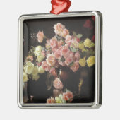 Schöne Rose (von Joseph DeCamp) Ornament Aus Metall (Links)