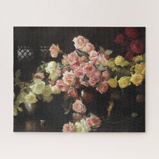 Schöne Rose (von Joseph DeCamp) Puzzle (Horizontal)
