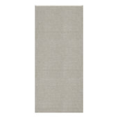 Schöne Rosen auf Linen Moderne Elegante Werbekarte (Hinten)