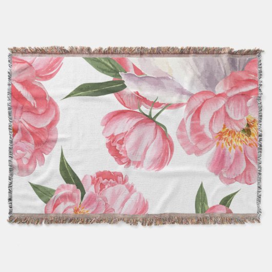 Schöne Rosen Decke (Vorderseite)