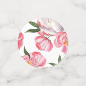 Schöne Rosen Konfetti (Klein Vorderseite)