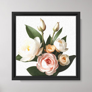 Schöne Rosen-Kunst Leinwanddruck