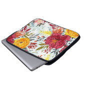 Schöne Rosen Laptopschutzhülle (Vorne Knopf)