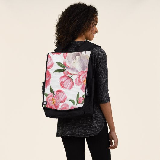 Schöne Rosen Rucksack (Ausgewaschen)