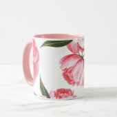 Schöne Rosen Tasse (Vorderseite Links)