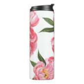 Schöne Rosen Thermosbecher (Nach links gedreht)