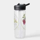 Schöne Rosen und Vase Trinkflasche (Links)