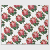 SCHÖNE ROSEN, weiß Geschenkpapier (Flach)