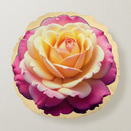 Schöne Rosen-Wurfkissen Rundes Kissen