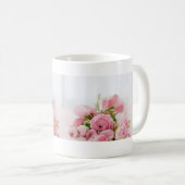 Schöne Rosenblüte Blume Kaffeetasse (VorderseiteRechts)