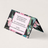 Schöne Rosenstöcke Rose Folgen Sie Ihrer Joycard (Rückseite)