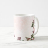 Schöne Rosentasse Kaffeetasse (VorderseiteRechts)