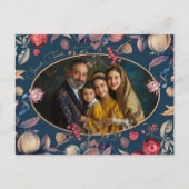 Schöne ✡️ Rosh Hashanah mit Foto Postkarte (Vorderseite)