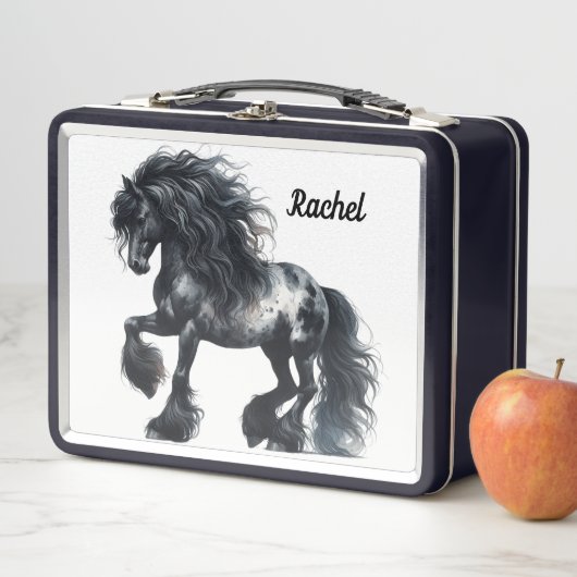 Schöne Ross Metal Lunch Box (Beispiel)