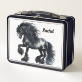 Schöne Ross Metal Lunch Box (Vorderseite)