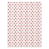 Schöne Rote Äpfel & Apfel Blume auf Weiß Tischdecke (Vorderseite)