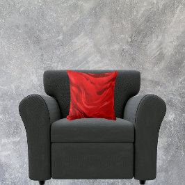 Schöne rote Ästhetik Kissen