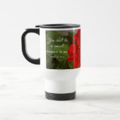 Schöne Rote Blume Special Schätze Bibel Verse Reisebecher (Links)