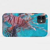 Schöne rote Löwe-Fische Case-Mate iPhone Hülle (Rückseite (Horizontal))