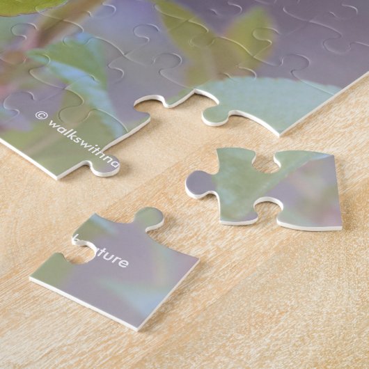 Schöne Rote Orange Quince Blume Puzzle (Seite)