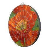 Schöne rote Poppy Dartscheibe (Vorderseite rechts)