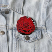 Schöne Rote Rose Button (Beispiel)