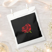Schöne rote Rose Geschenktütchen (Ausgeschnitten)